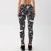 Ghost Pumpkin Legging